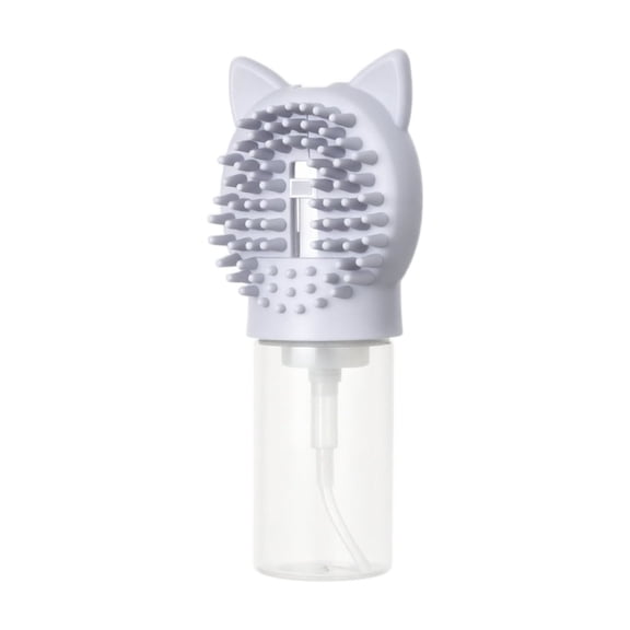 Pet Foam Brush, Multi-Functional Bathing Massage Scrubber, Gentle Fur Cleaning Deshedding Tool for Cat Dog Grooming Shower Care