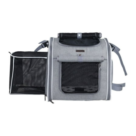 Pet Foldable Front Bike for Dogs 4 in 1 Versatile Pet with Shoulder Bag Car Seat Cushion & Reflective Strips Supports Up to 12lbs