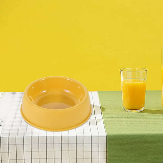 Pet Food And Water Bowl Dish For Dogs And Cats Wide No Tip Base Spills