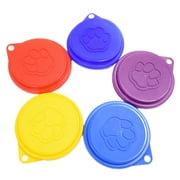 Pet Food Can Lid Universal Can Lid Plastic Can Covers for Dog Cats Food Can Diameter 3.54 Inches