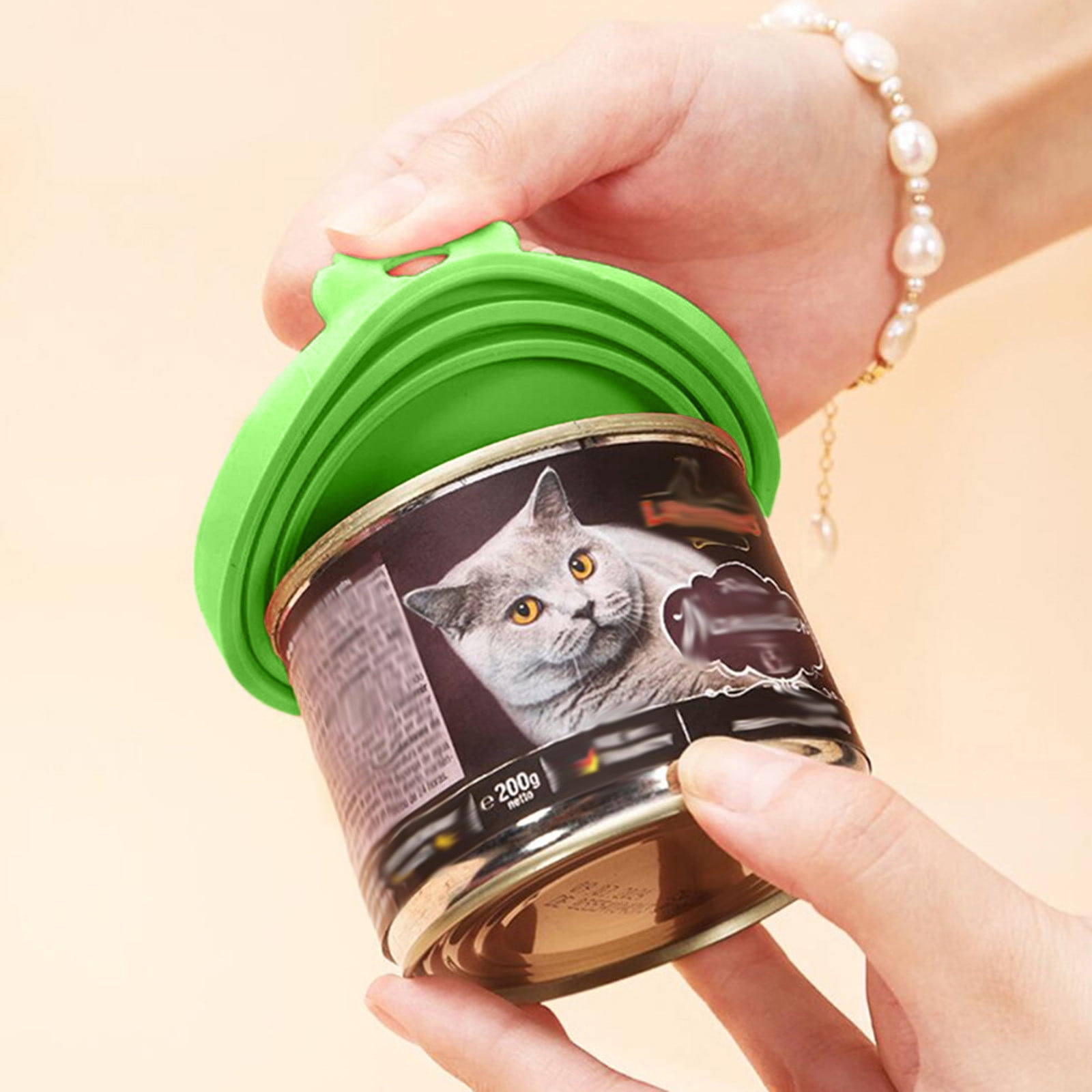 Pet Food Can Lids Silicone Can Covers For Dog Cat Food Universal Size