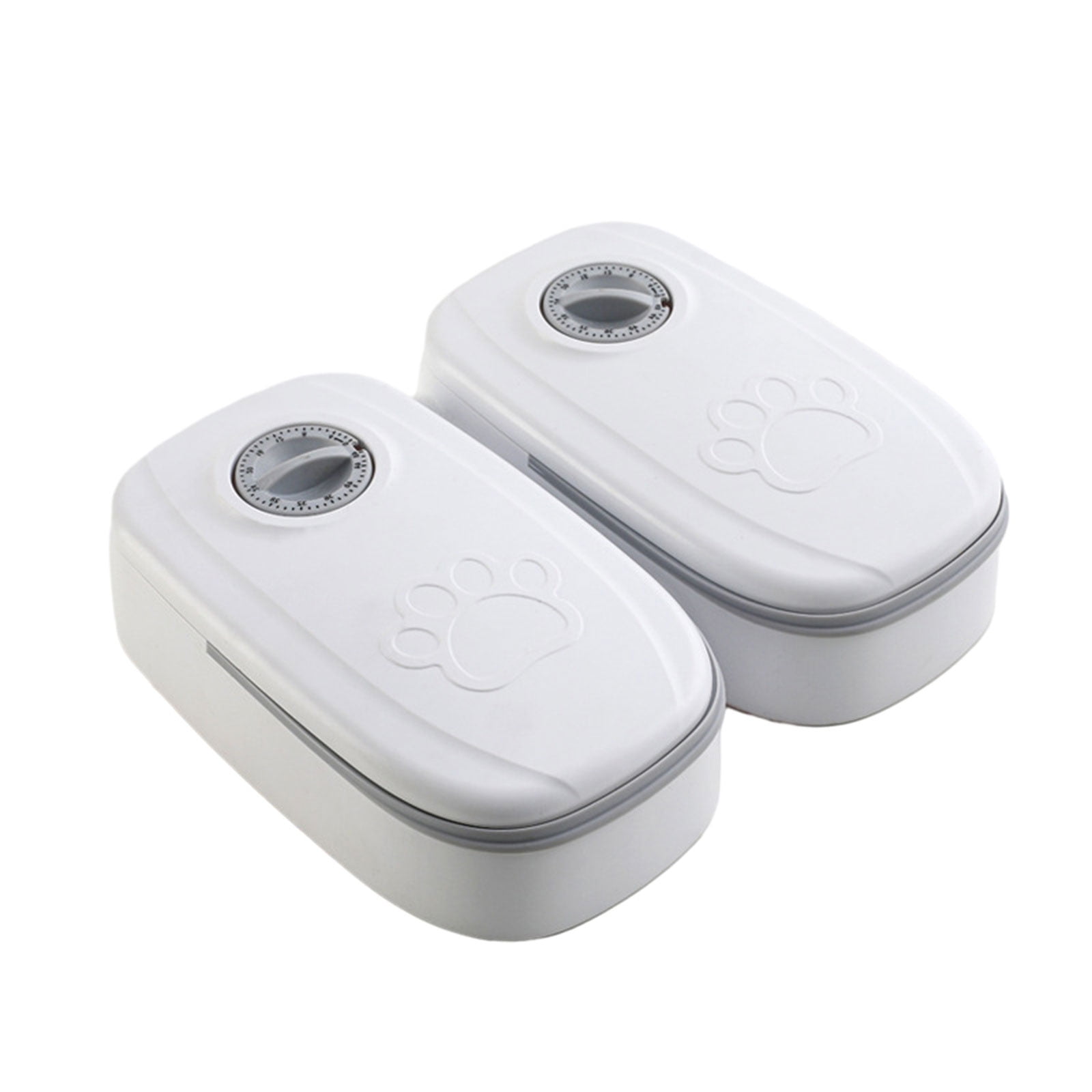 View of Pet Food Dispenser 48 Hour Programmable Timer, Suitable for Cats and ...