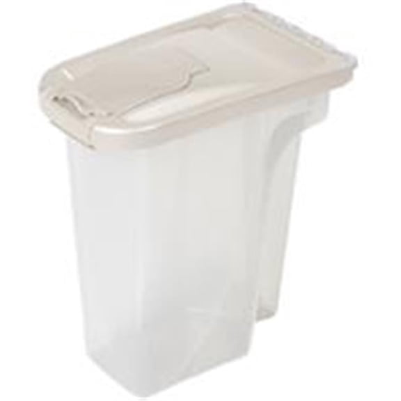 Pet Food Dispenser - Clear - 4 lbs - Fresh-Tite Seal for Optimal Freshness
