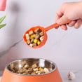 thumbnail image 1 of Pet Food Scoop Measuring Spoon Round Bottom Plastic - Non Slip Handle, Hanging Hole, Easy Clean, Food Storage Container Scoop, 6 Inch, 1 Count, 1 of 6