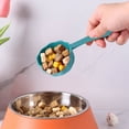 thumbnail image 1 of Pet Food Scoop Measuring Spoon Round Bottom Plastic - Non Slip Handle, Hanging Hole, Easy Clean, Food Storage Container Scoop, 6 Inch, 1 Count, 1 of 6