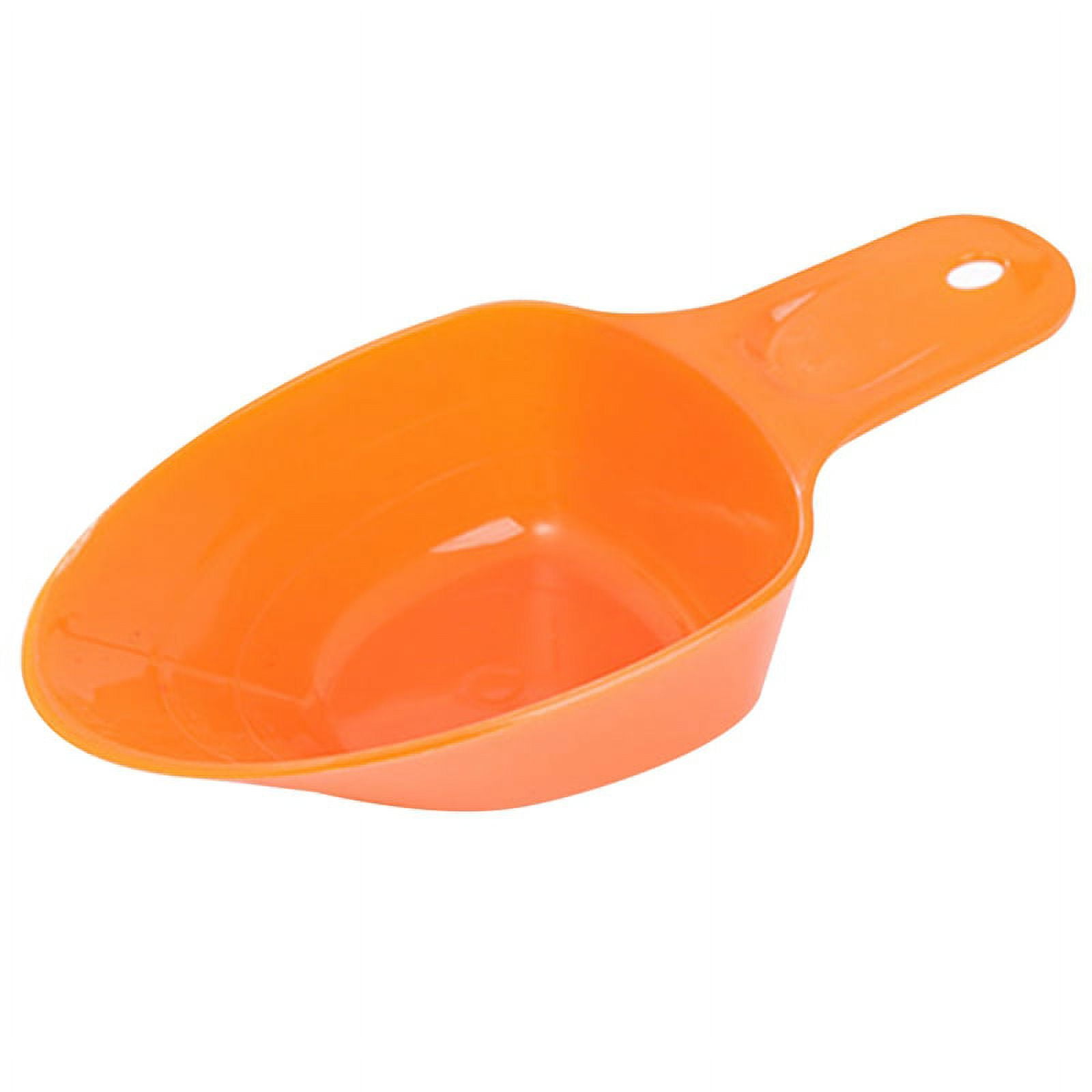 Pet Food Scoop Plastic Solid Color Food Measuring Cup Dog Food Scoop