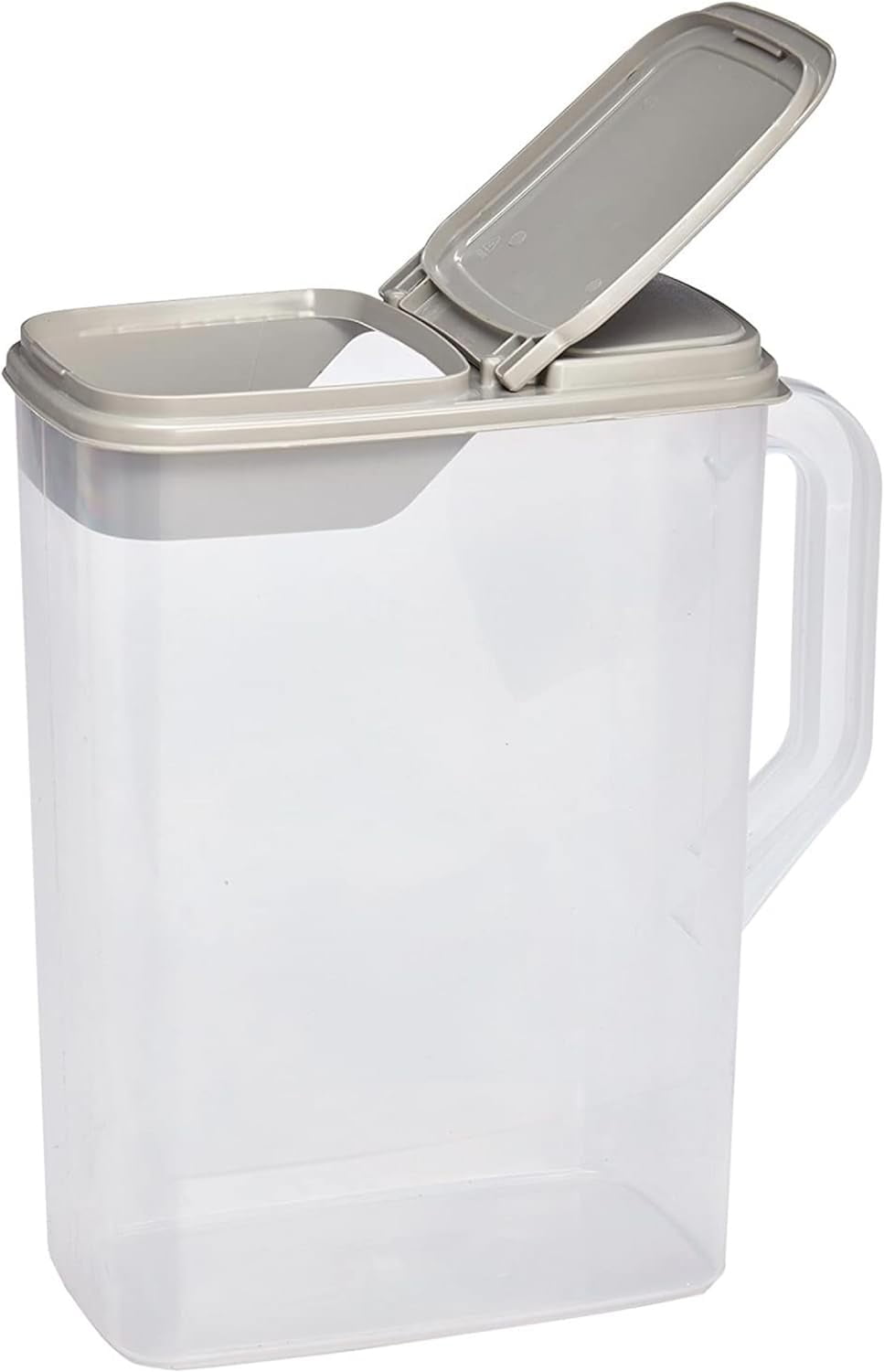 Pet Food Storage Container Bird Seed Dispenser with Pour Tight Lid and Easy Pour Spout 8QT