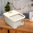 thumbnail image 1 of Pet Food Storage Container, Dog Food Storage Bin, Airtight Pet Food Container, Kitchen Storage Bucket, Rice Storage Container, 1 of 5