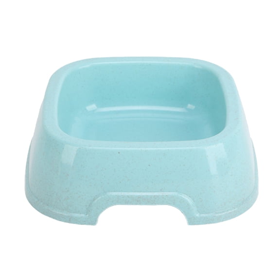 Laklulu Pet Food and Water Bowl,Plastic Dish for Dogs and Cats, Prevents Spills