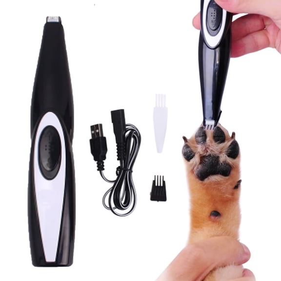Pet Foot Hair Trimmer Dog Growing Clipper USB Charging