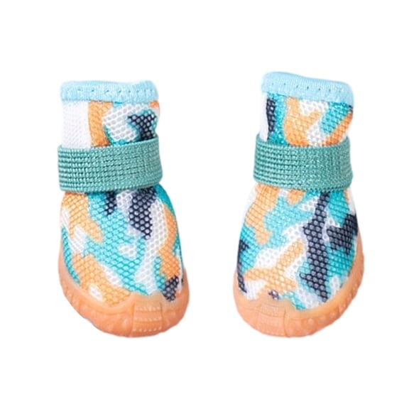 Dog Boots for Small Medium Large Dogs, Breathable Pet Footwear Sneakers for Indoor Outdoor 4PCS