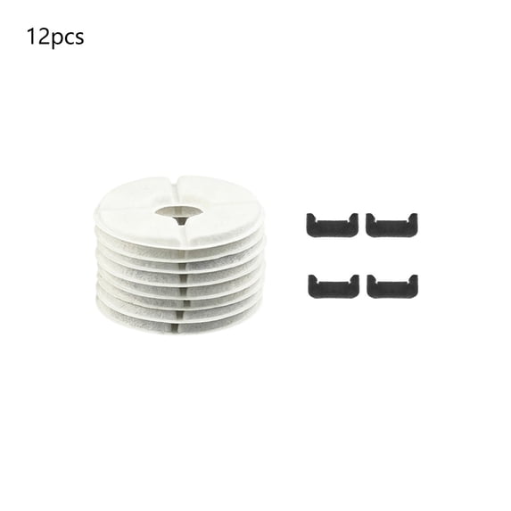 Pet Fountain Filter Set, 8 Pack Activated Carbon Cat Water Fountain Filters for Round 84oz/2.5L Automatic Pet Fountain Cat Water Fountain