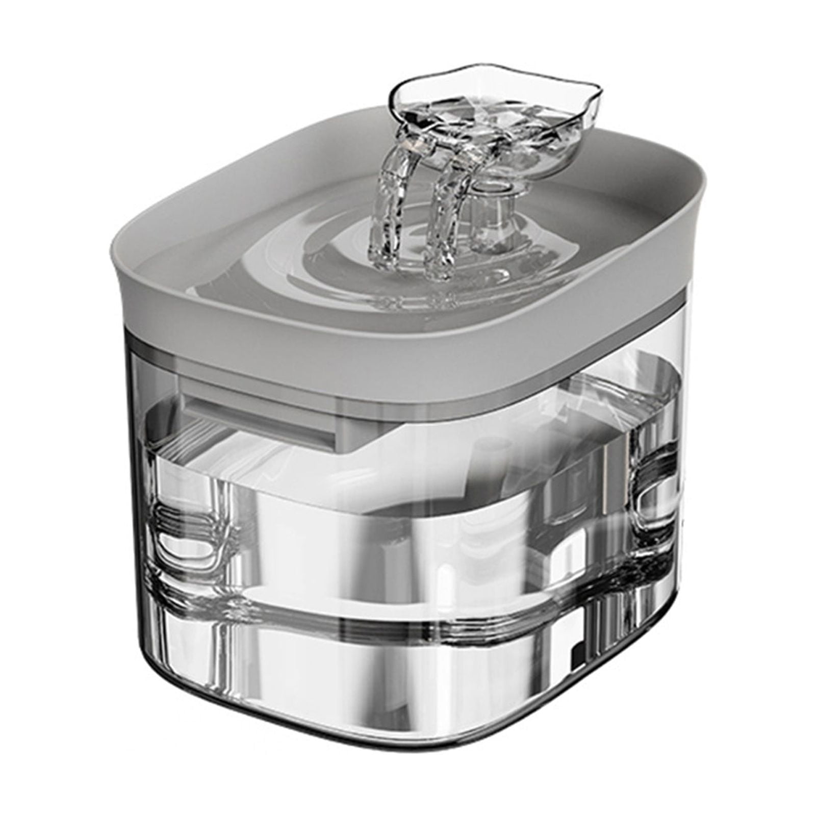 Pet Fountains for Cats Dogs Automatic Filtration Water Dispenser Quiet Circulating Pet Water Dispenser with Visible Water Level for Indoor Home