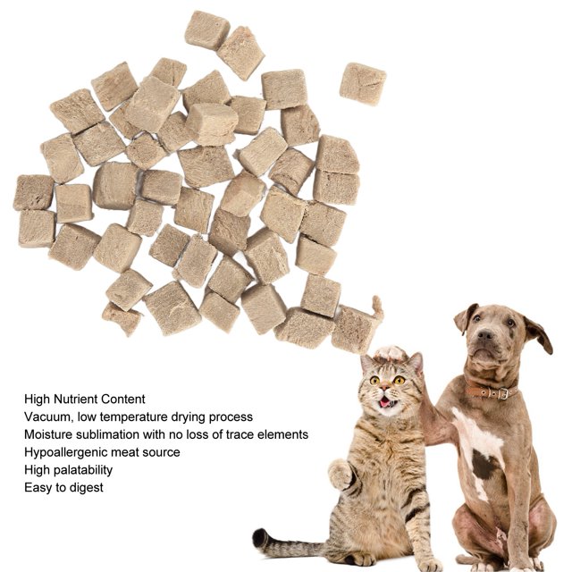 Pet Freeze Dried Duck Rich Protein Nutritious Easy Digestion Cat Dog