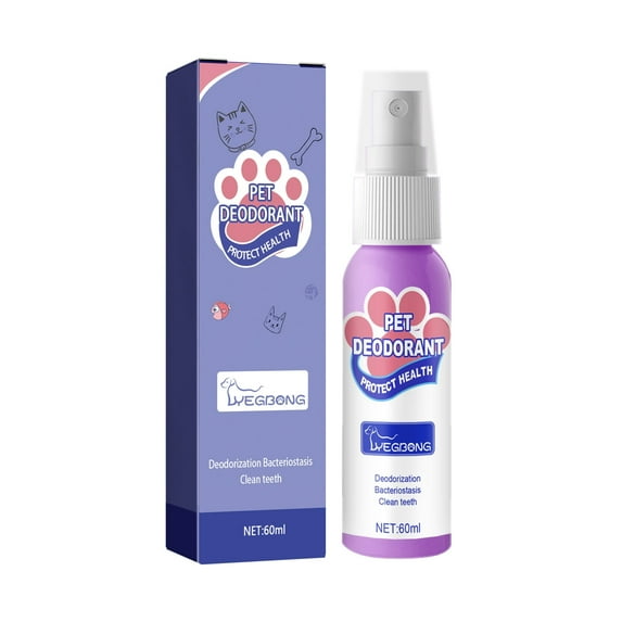 Pet Fresh Breath Spray – Dog & Cat Breath Freshener Spray,Dog & Cat Teeth Cleaning Fights Tartar Plaque Gum Disease Oral Bacteria Reduces Bad Breath,Mint Dog & Cat Breath Freshener 2 Oz