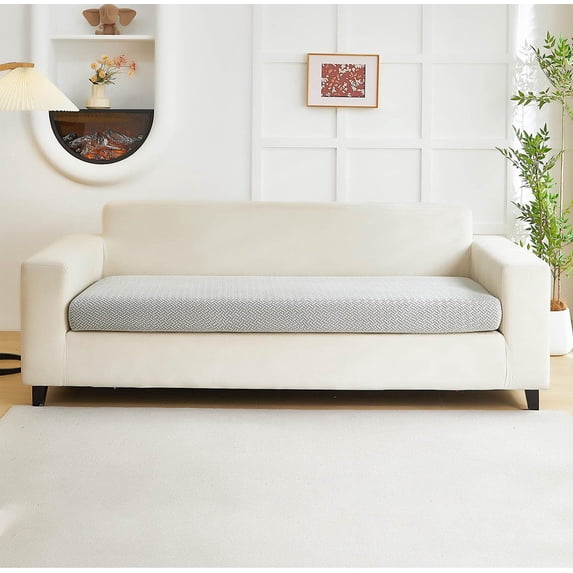 Chusion Texture Pet Friendly Couch Covers for 3 Cushion Sofa, Washable Stretch ...