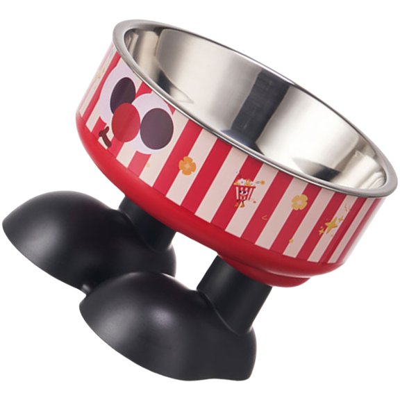 Pet Friendly High Leg Bowl With Neck Relief Stainless Steel Large Capacity Feeders Bowl For Indoor And Outdoor Feeding