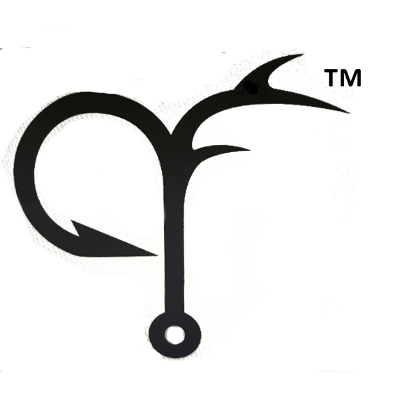 Pet Friendly Hook & Anchor Design transparent (clear) Car Decal (Transfer Sticker) 7.5"