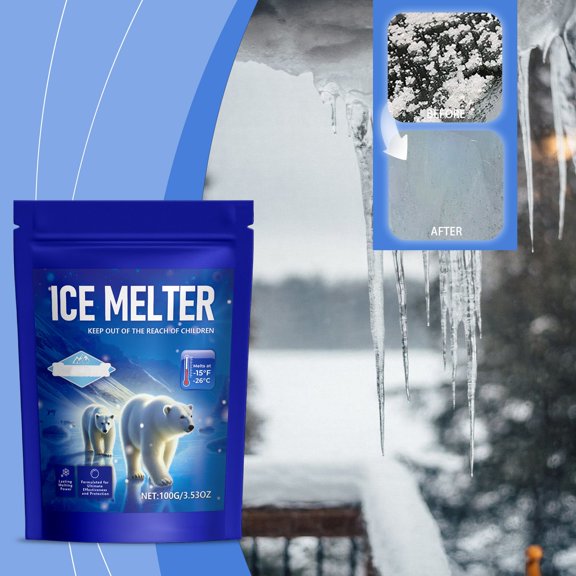 Pet Friendly Ice And Melt Agent For Concrete Maintains Long Validity Removal Solution