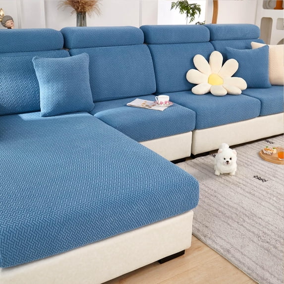 Chusion Texture Pet Friendly Sofa Covers Couch Covers Washable Stretch Slipcovers for ...