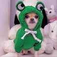 thumbnail image 1 of Pet Frog Sweater Cute Design Suitable for Small & Medium Dogs Keeps Your Pets Cozy Fashionable Pet Clothing, 1 of 7