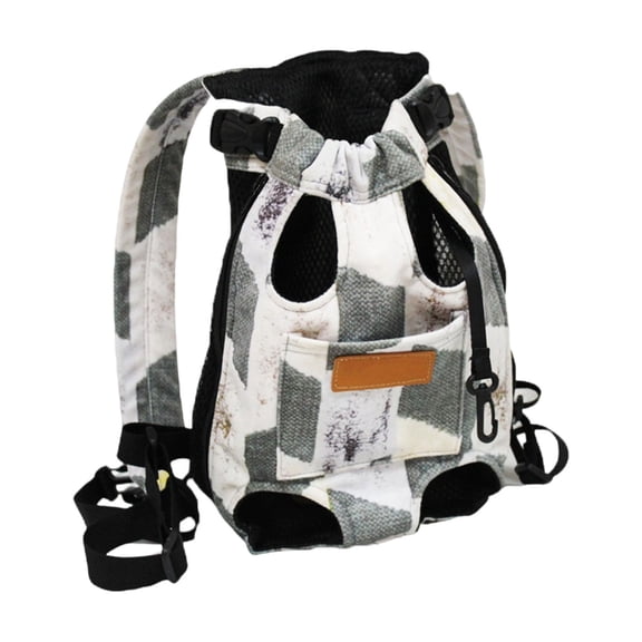 Pet Front Carrier Backpack for Small Dogs and Cats Portable Four Leg Out Design Single or Double Shoulder Travel Bag
