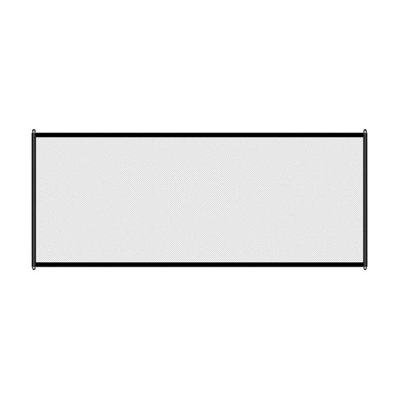 Pet Gate, Baby Gate, Magic Gate Portable Folding Portable Mesh Gate Safe Guard Isolated Doggy Door for Stairs, Doorways & Hallways, Indoor and Outdoor Safety Gate, 6 Sticky Hooks