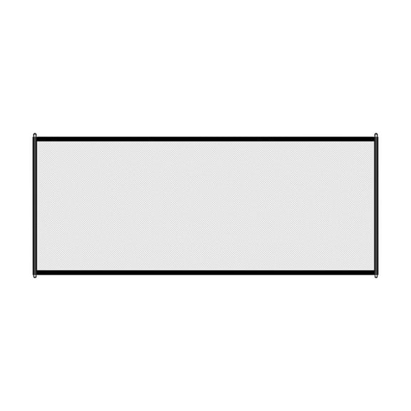 Pet Gate, Baby Gate, Magic Gate Portable Folding Portable Mesh Gate Safe Guard Isolated Doggy Door for Stairs, Doorways & Hallways, Indoor and Outdoor Safety Gate, 6 Sticky Hooks