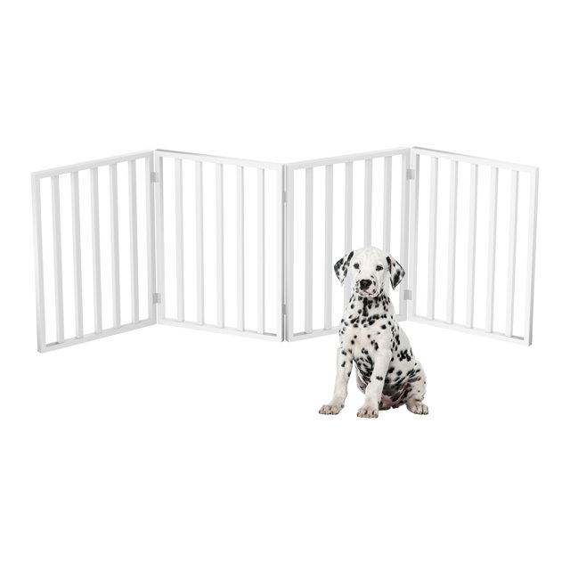 Pet Gate Dog Gate for Doorways, Stairs or House Freestanding