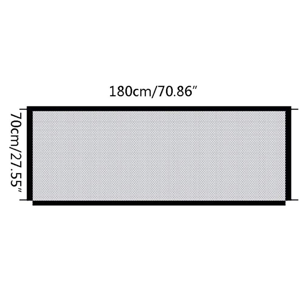 Pet Gate,Mesh Dog Gate for House, Isolation Pet Gate for Stair, Dog