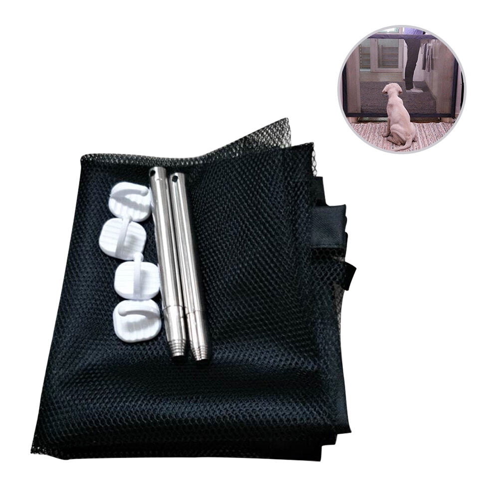 Pet Gate for Dogs The Ingenious Mesh and Install Anywhere Pet Dog