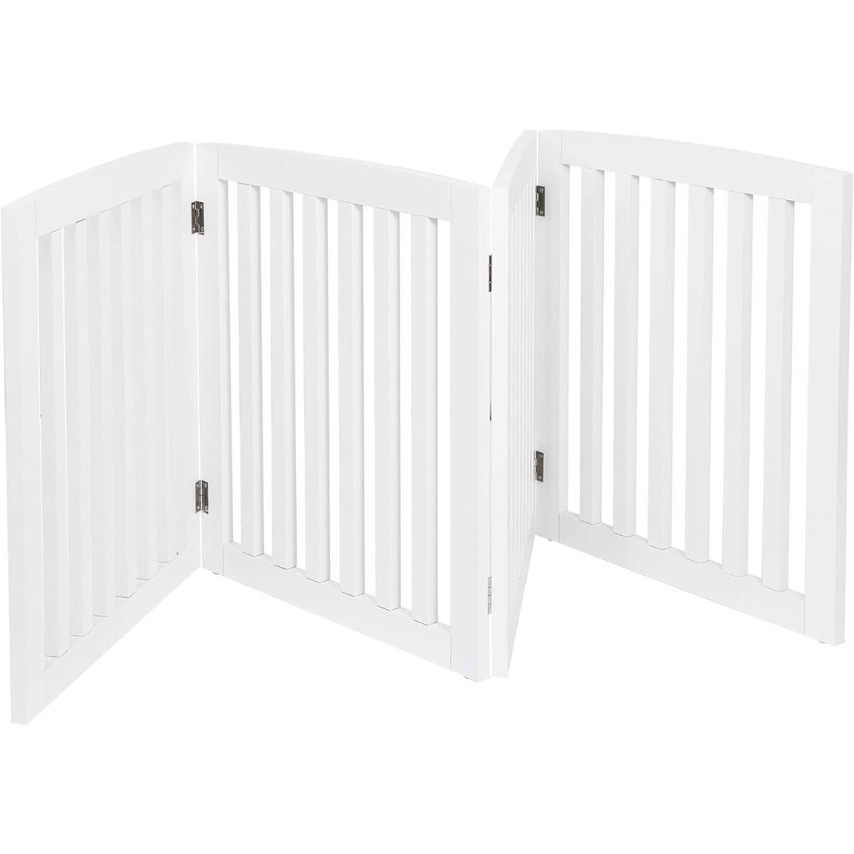 Dog Gates And Barriers Indoor Petmaker 3-Panel Indoor Foldable 54