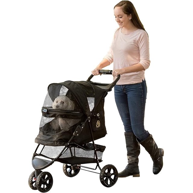 Pet Gear NoZip Special Edition 3 Wheel Pet Stroller for Cats/Dogs