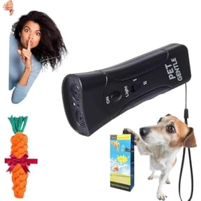 Pet Gentle Anti Barking Device, 2025 New Petgentle Dog Training Device, Ultrasonic Dog Bark Deterrent & Behavior Corrector - Stop Barking, Jumping, Aggression, Portable Training Equipment(1)