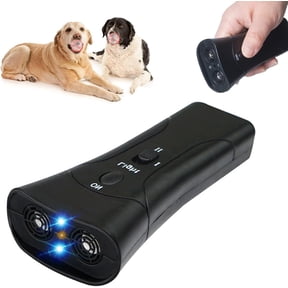 Pet Gentle Anti Barking Device, 3 Training Modes Ultrasonic Dog Bark Deterrent with LED Light, Safe and Effective Pet Training Tool for Small Medium Large Dogs