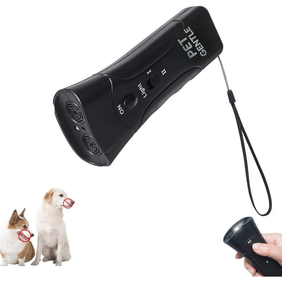 Pet Gentle Anti Barking Device Instantly Stop Barking and Other Bad Behaviors with 1 Click of a Button for All Dogs Training and Home Use