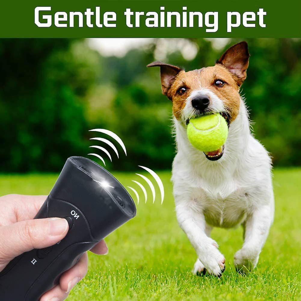 Pet Gentle Ultrasonic Anti Dog Barking Trainer Led Light Gentle Chaser Device Repeller Walmart