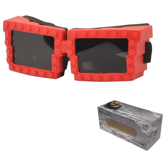 Pet Glasses Cat Sunglasses Sun Goggles with Adjustable Straps for Outdoor Activities and Driving