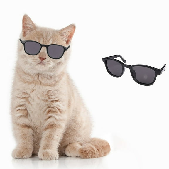 Pet Glasses Dog Sunglasses Windproof Eye Accessories for Cats and Dogs Stylish Cool Sunglasses for Pet and Comfort