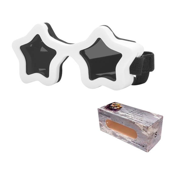 Pet Glasses for Cats Sunglasses with Adjustable Straps Eye for Indoor Outdoor Driving and Activities