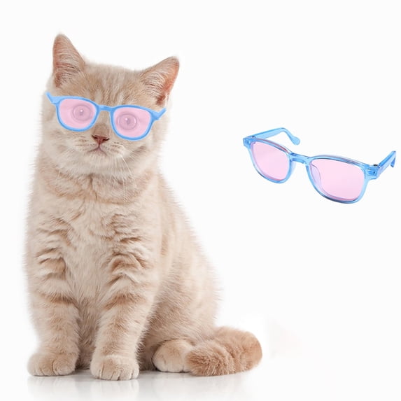 Pet Glasses for Windproof Eye for Dogs and Cats Cool Eyewear Accessory for, 9.5X5.5X3 cm, Blue