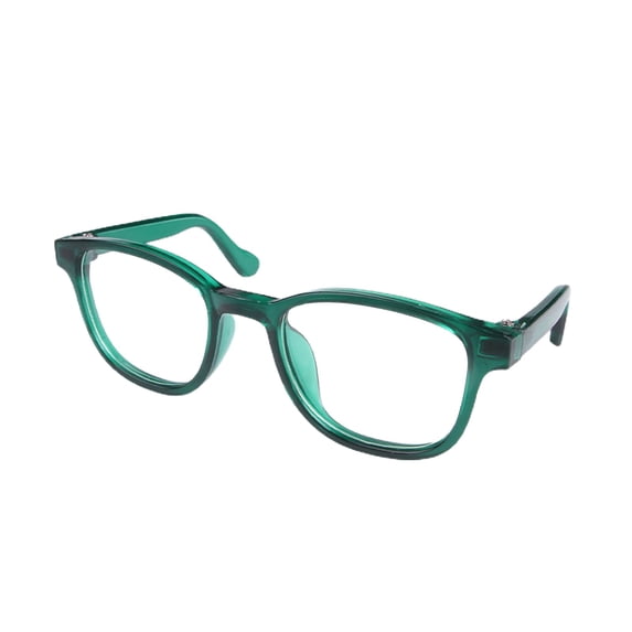 Pet Glasses with Clear Lens – Adjustable Sunglasses-Style Frames for Dogs and Cats, Photo Prop and Fashion Accessory (Green)