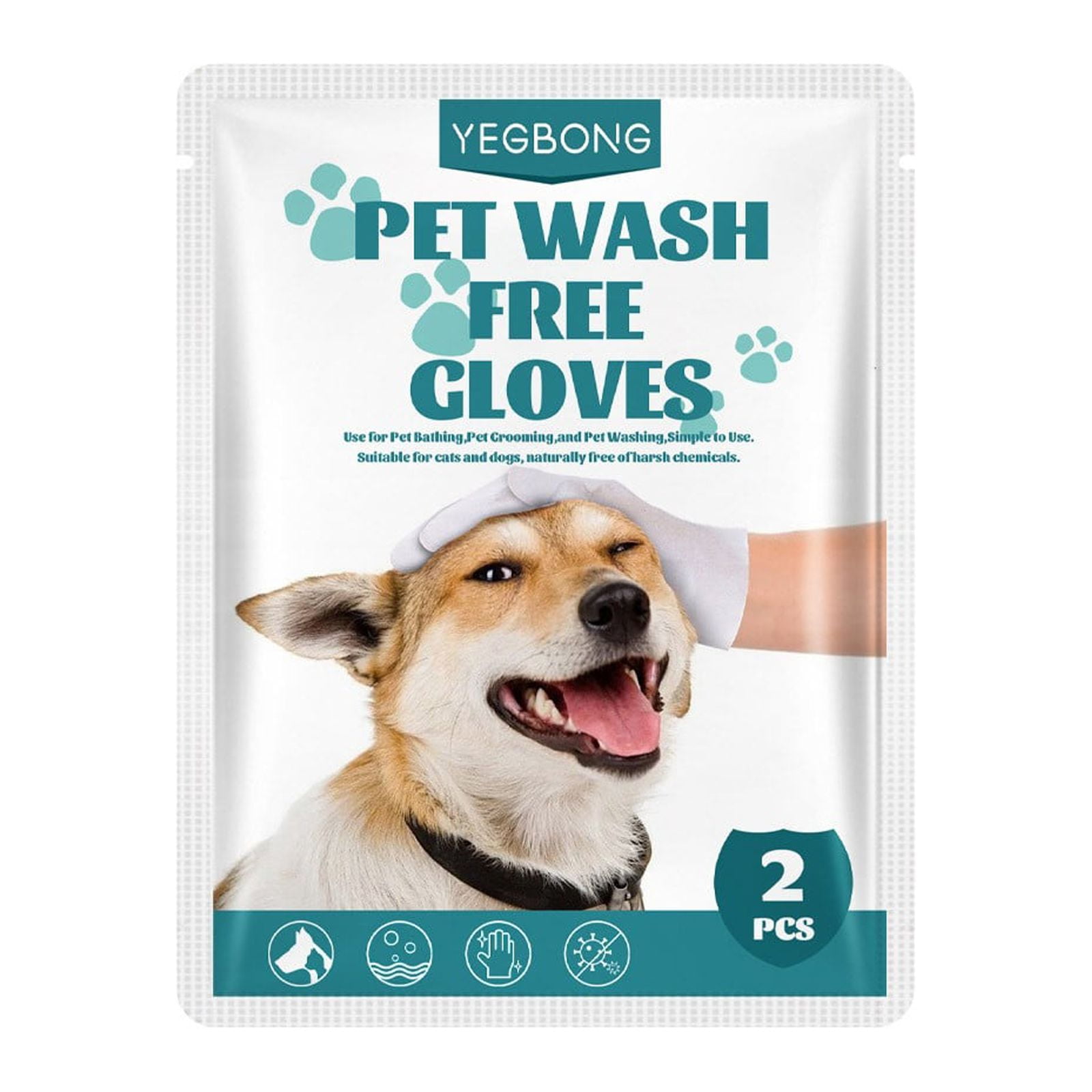 Pet Gloves For Cats And Dogs Bathing And Grooming Easy To Use Just