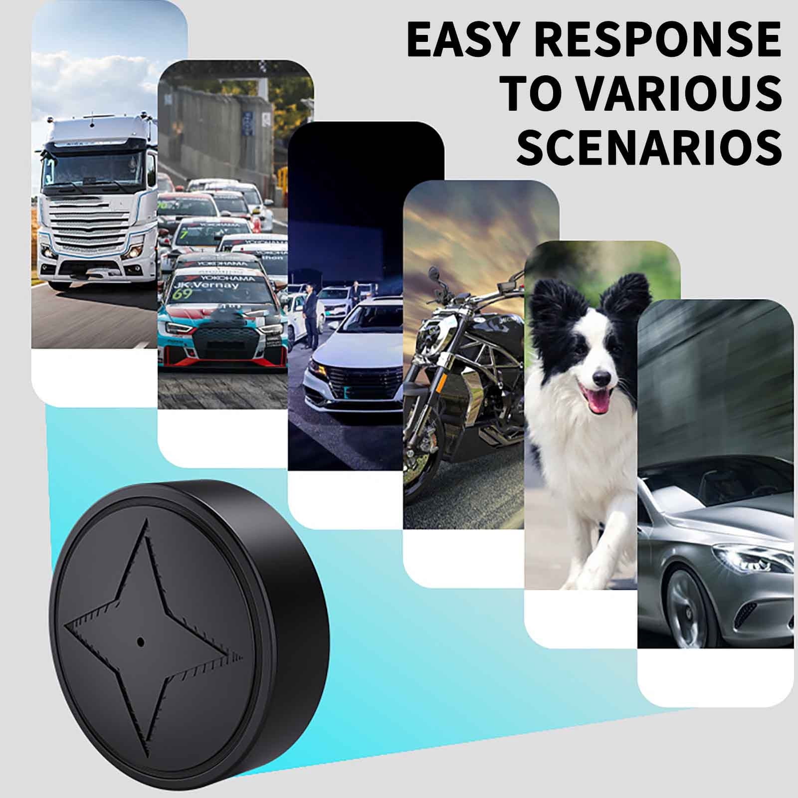 Pet Gps Tracker, Real-time Location Monitor, Waterproof, Long-range ...