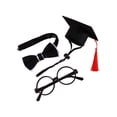 thumbnail image 1 of Pet Graduation Caps with 2026 Red Tassels, Dog and Cats Graduation Hats Adjustable Mini Graduation Caps for Graduation Photo Props Holiday Costume, 1 of 6