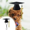 thumbnail image 1 of Pet Graduation Hat for Dogs and Cats - Doctor Cap Photo Prop Accessory for, 1 of 4