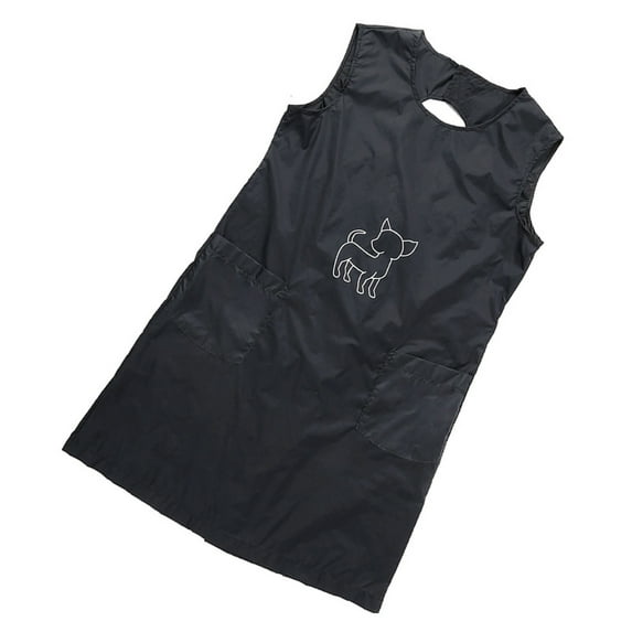 Pet Grooming Apron Waterproof and Hair Resistant Pet Shower Apron With Convenient Pocket for Various Pet Grooming Work