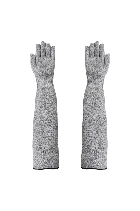 Pet Grooming Arm Sleeves, Scratch Bite Resistant Handling Gloves, Protective Animal Care Gear for Cat Dog Bathing Trimming