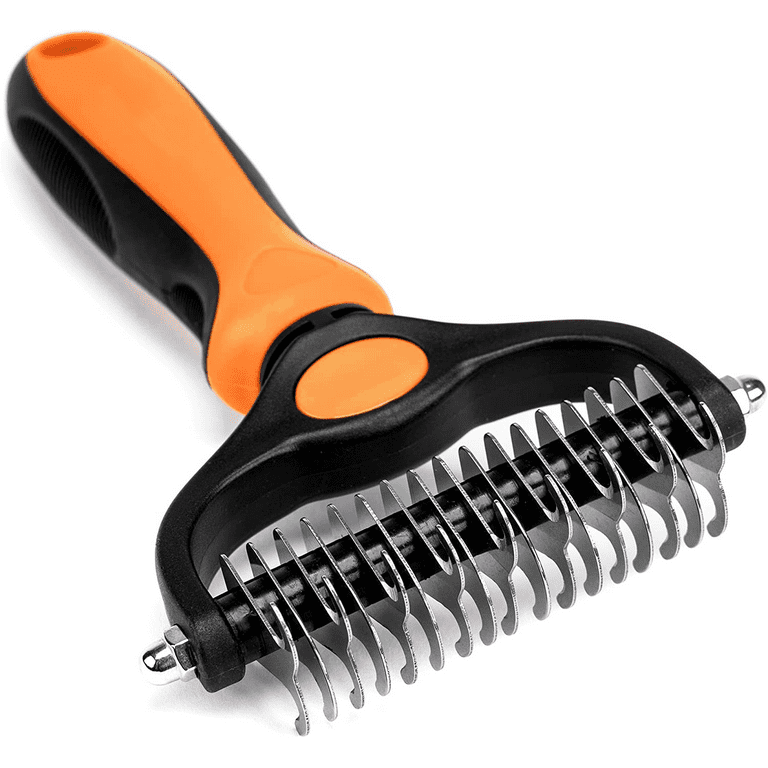 Undercoat top rake brush