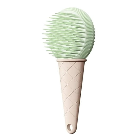 Pet Grooming Brush - Animals Skin Massaging Soft Bristles, Cat Dog Hair Brush Design, Comfortable Grooming Tool with Gentle Bristles, Pet Care for Indoor Outdoor Long Short Coat